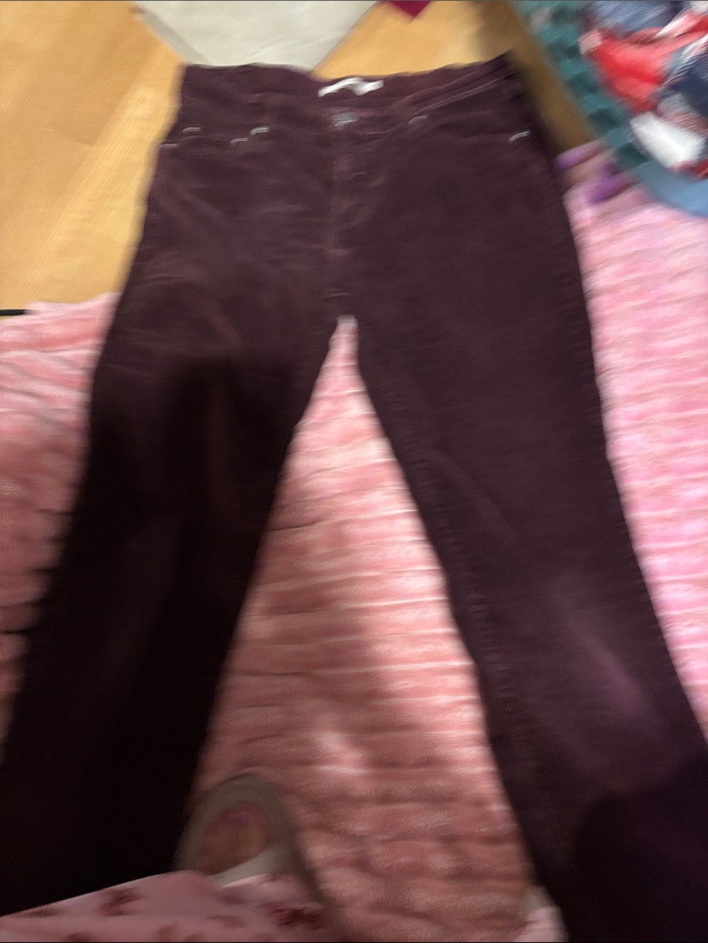 Levi’s purple corduroy jeans size 31
